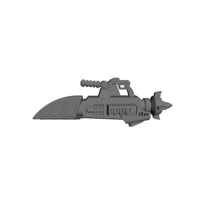 Space Marine Heavy Missile Launcher 30K V2 for JoyToy Loyalist Marine Action Figures Custom 1:18th Scale Parts