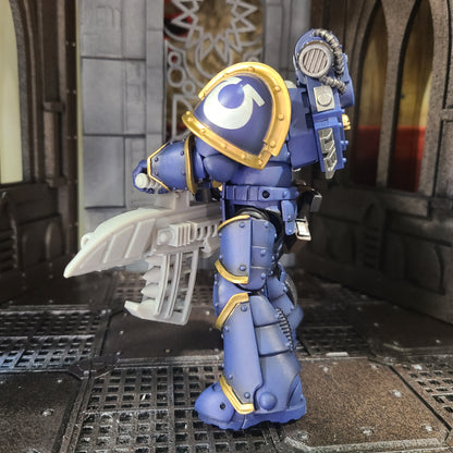 Space Marine Heavy Missile Launcher 30K V2 for JoyToy Loyalist Marine Action Figures Custom 1:18th Scale Parts