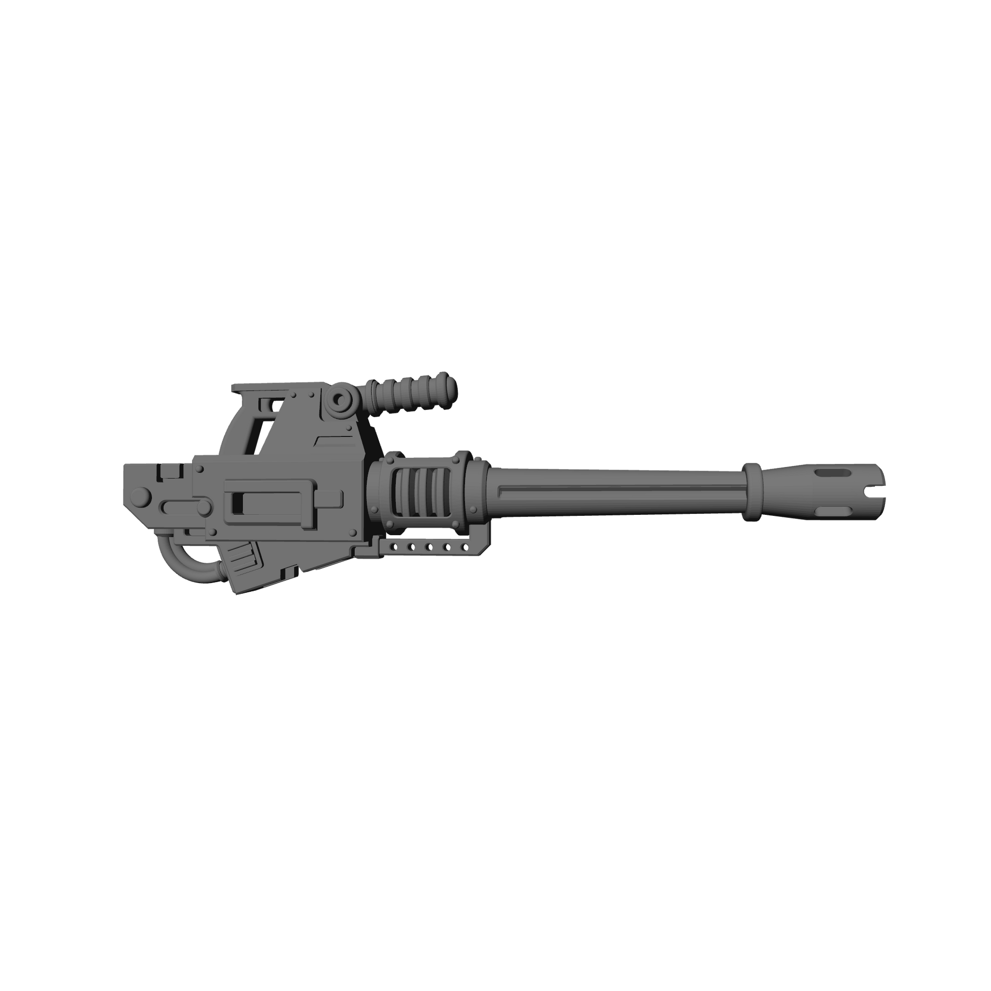 Heavy Autocannon 30K for JoyToy Loyalist Marine Action Figures Custom 1:18th Scale Parts