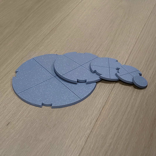Staw Wars Legion Compatible Bases - 3D printed - Science Fiction RPG Bases