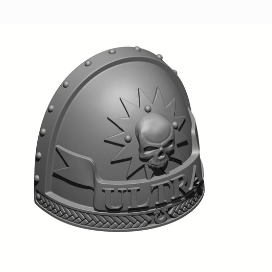 Captain Titus of the Ultramarines Chapter Shoulder Pad