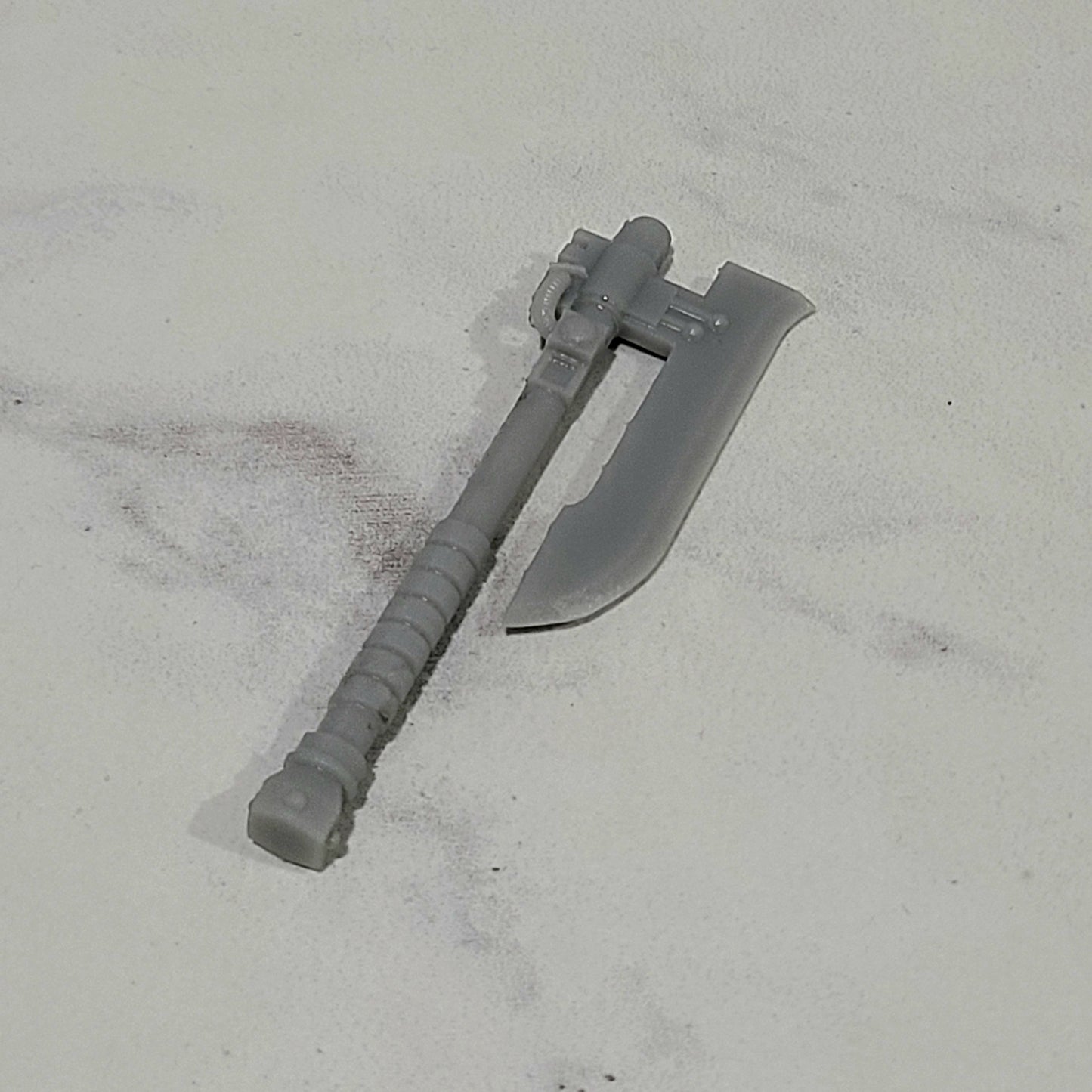 Energy Axe: Pre-Heresy Mars Pattern Glaive Axe is compatible with JoyToy Space Marine Action Figures