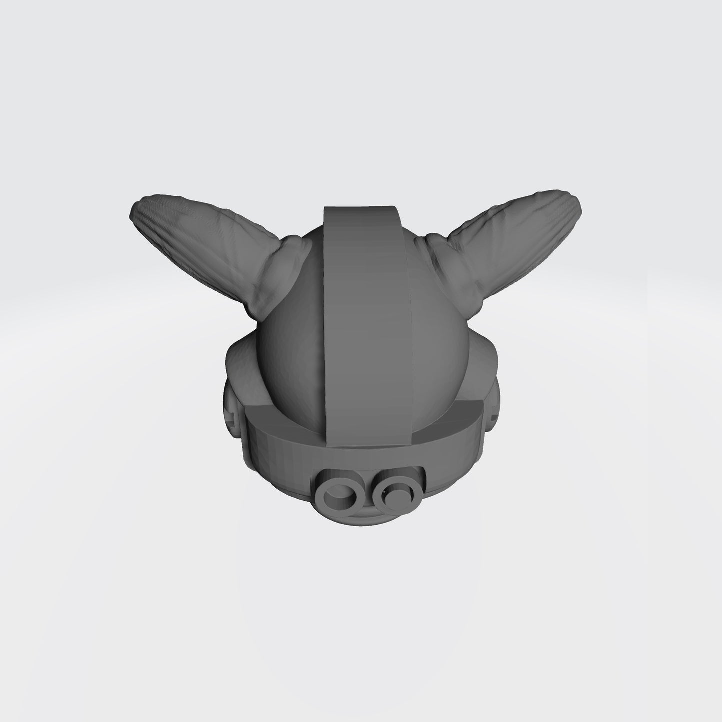 Custom Night Lords Helmet with Fanged Skull and Demonic Horns for JoyToy Space Marine Action Figures