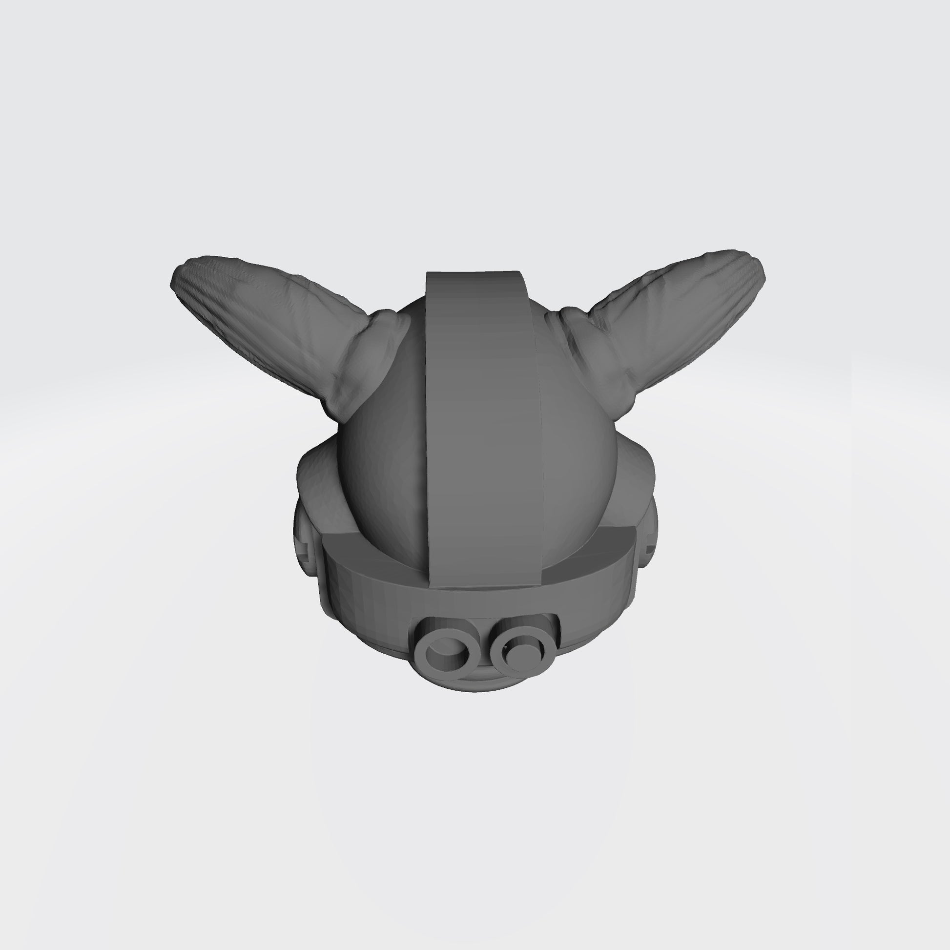 Custom Night Lords Helmet with Fanged Skull and Demonic Horns for JoyToy Space Marine Action Figures