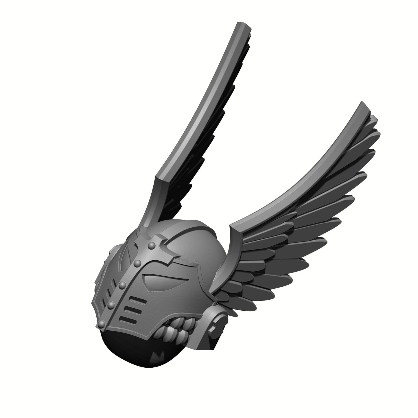 Angels Grimm 30k Winged Helm for JoyToy Dark Angels 1:18 Scale Action Figures