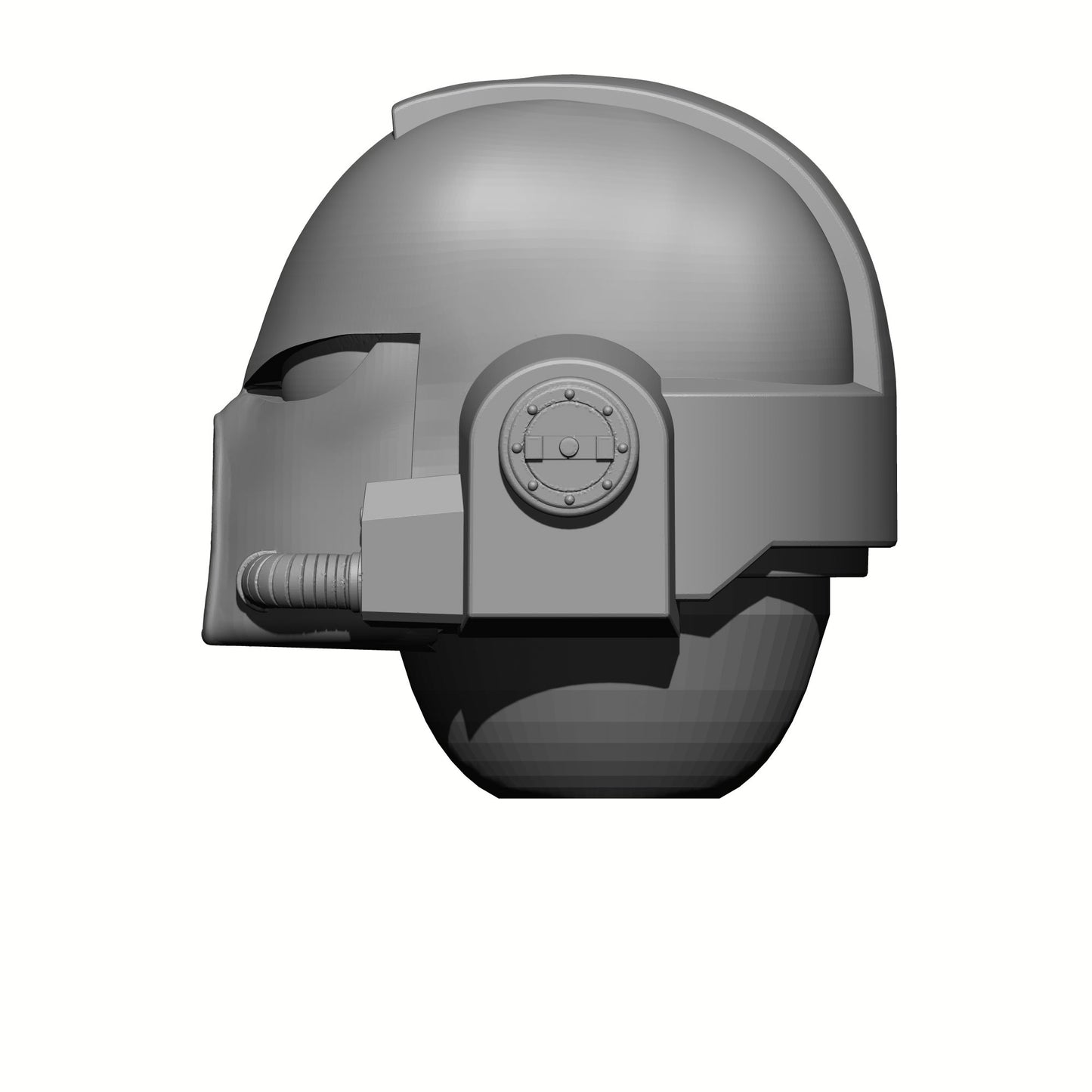 MK VII Helmet: Helmet Swap for JoyToy Warhammer 40K Compatible Space Marine 1:18 4" Action Figures