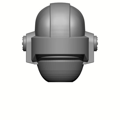 MK VII Helmet with Tactical Arrow: Helmet Swap for JoyToy Warhammer 40K Compatible Space Marine 1:18 4" Action Figures