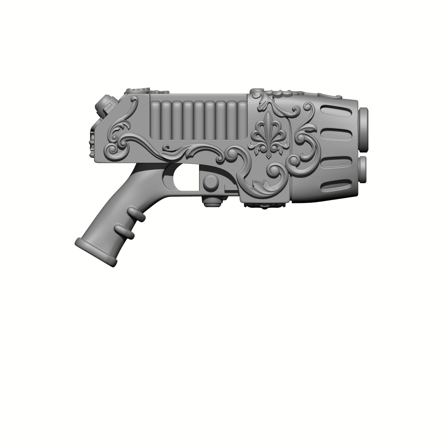  Los Muertos Chapter Artificer Pattern Plasma Gun compatible with JoyToy Space Marine Action Figures by 18th Scale Armory
