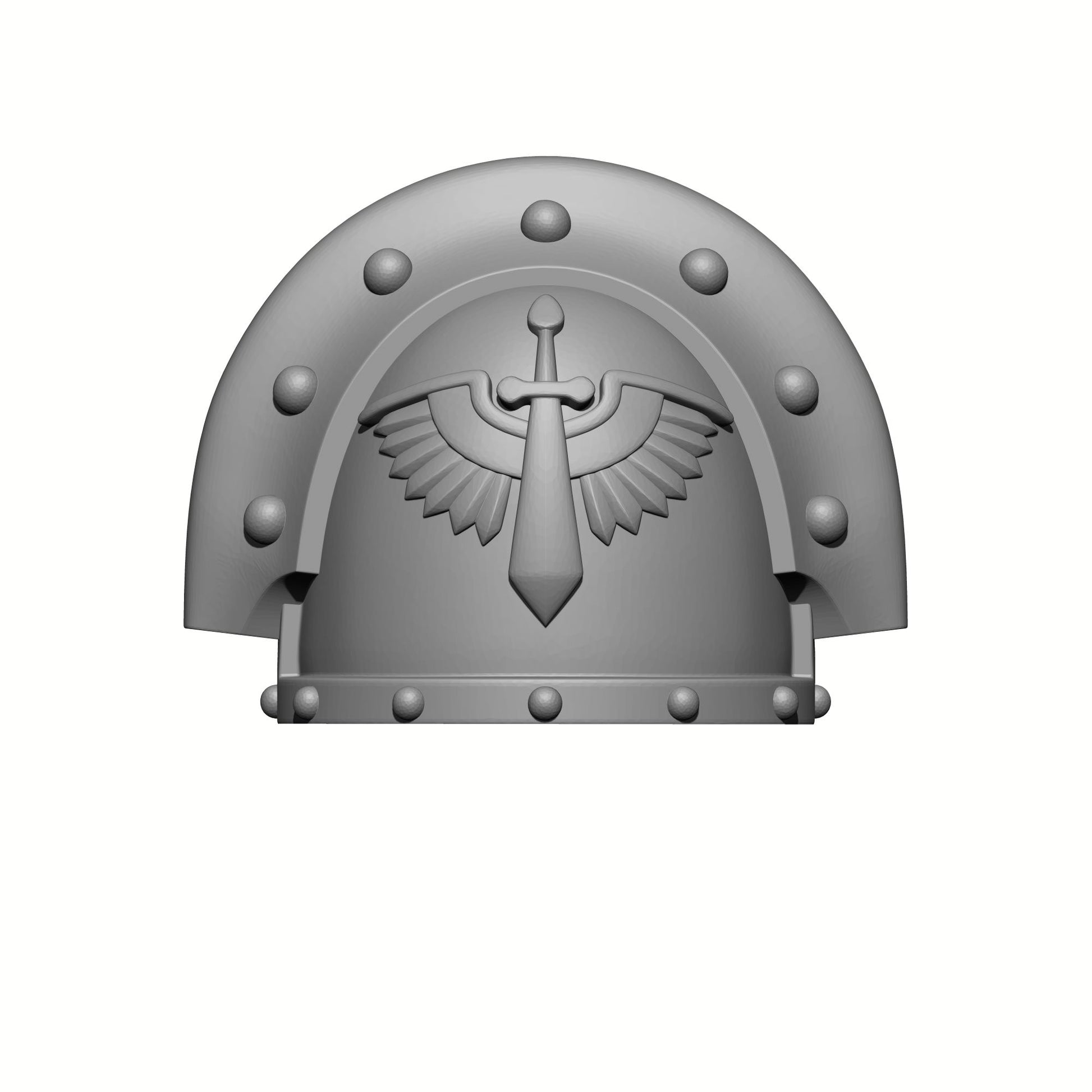 The 18th Scale Armory Dark Angels MKIII Shoulder Pad Gen: 3 Pauldron are compatible with the Dark Angels Legion JoyToy Space Marines*, from the Heresy era.