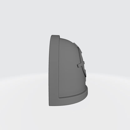 Marksman MKIV Shoulder Pad with Crosshair Compatible with JoyToy Space Marine Action Figures