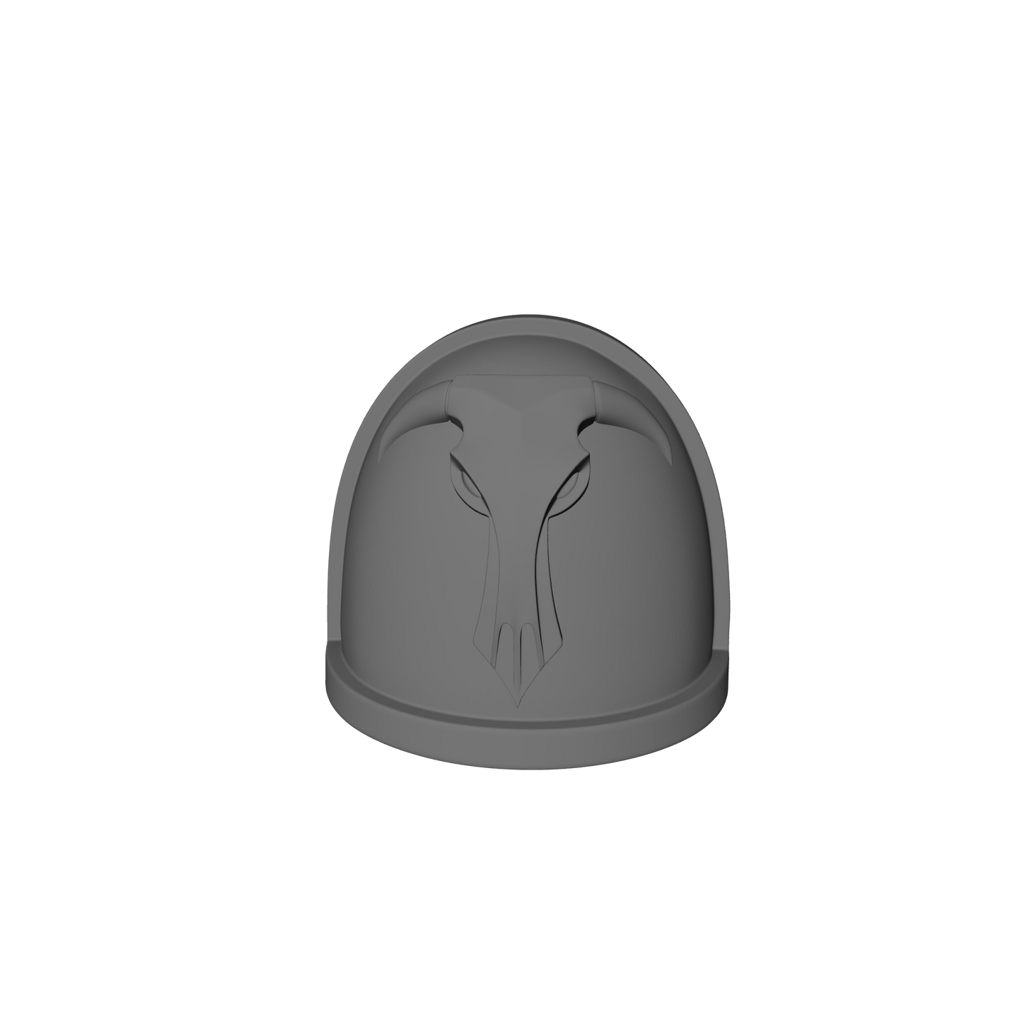 Minotaurs Chapter MKIV Shoulder Pad 01 for JoyToy Grimdark Marine Action Figures