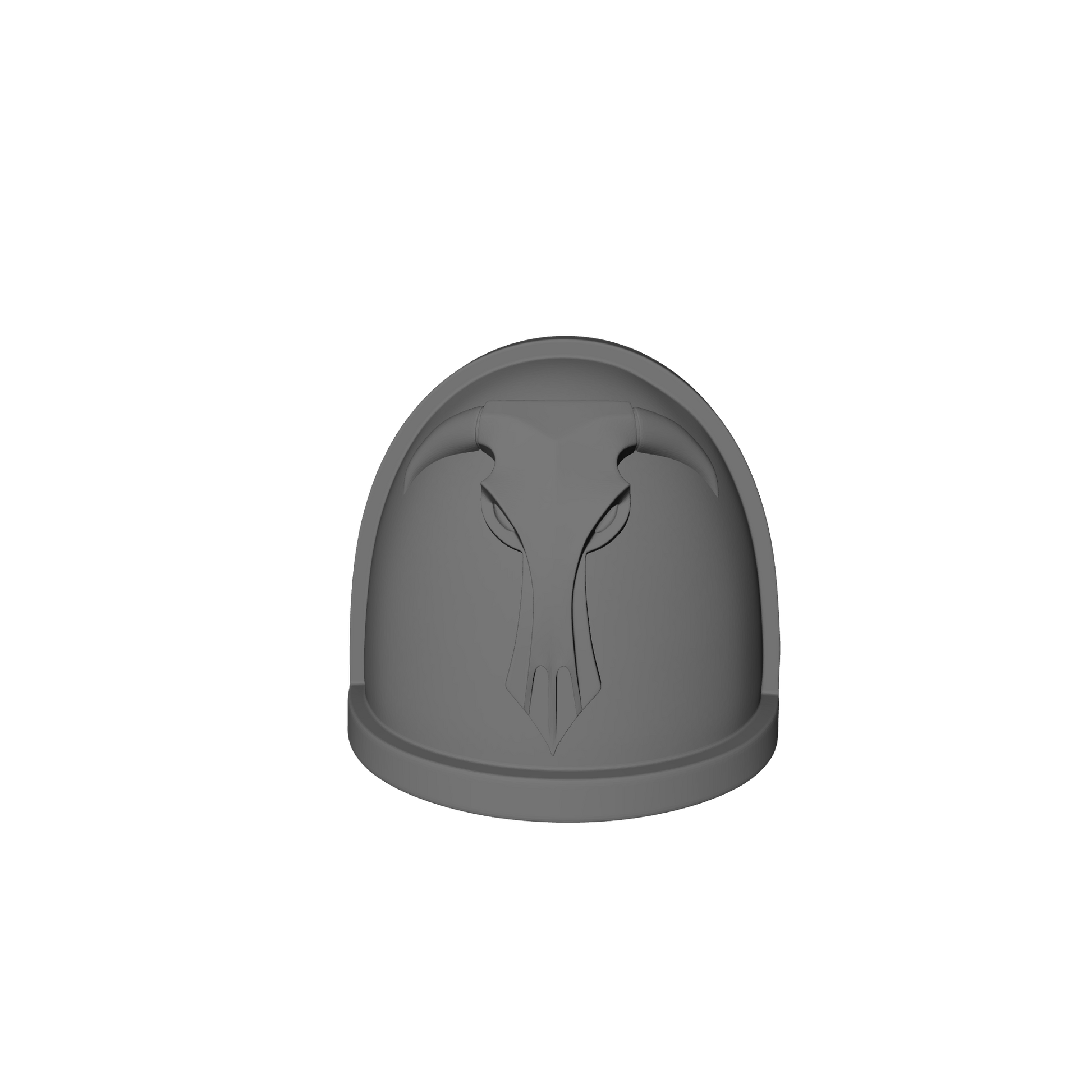 Minotaurs Chapter MKIV Shoulder Pad 01 for JoyToy Grimdark Marine Action Figures
