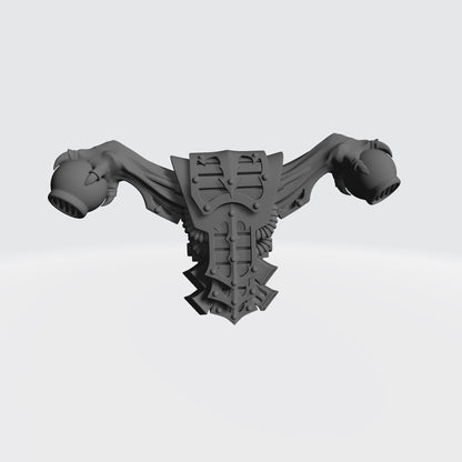 Thousand Sons Backpack for JoyToy Traitor Marine Action Figures Custom 1:18th Scale Parts