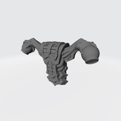 Thousand Sons Backpack for JoyToy Traitor Marine Action Figures Custom 1:18th Scale Parts
