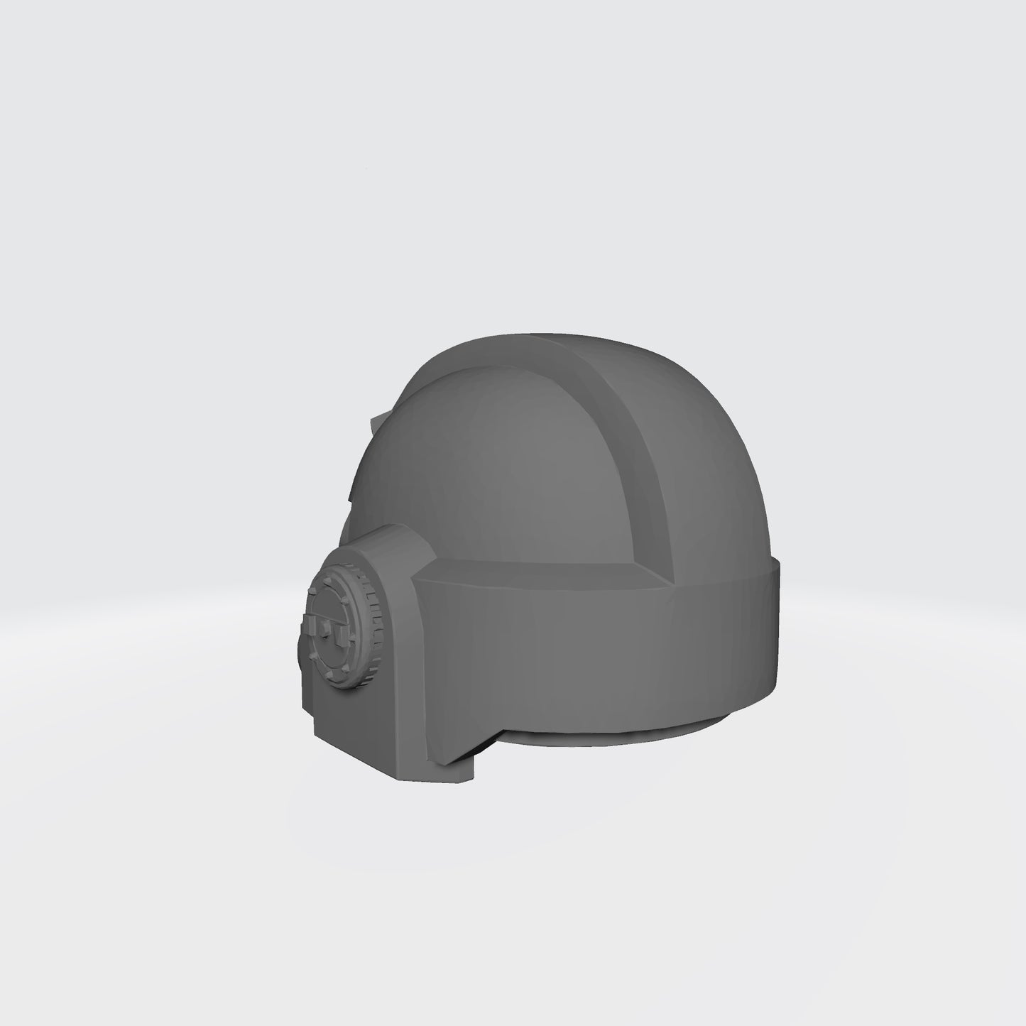 Chaos Legions Mark VII Helmet with Arrow for JoyToy Space Marine Action Figures Custom 1:18th Scale Head Swaps