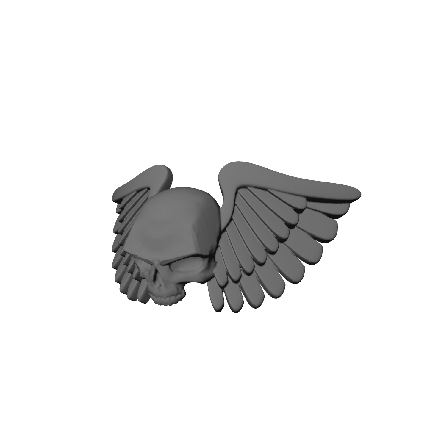 Mortifactors Chapter Shin Guard Decal Skull with Wings for JoyToy Space Marines Action Figures