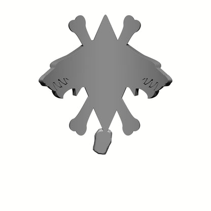 Custom Space Wolf Legion Two Wolves and Runes Shin Armor Decal for JoyToy Space Knight Action Figures