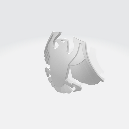 Custom Raven Guard Shrike Shoulder Pad Decal Ver. 1 for JoyToy Space Marine Action Figures