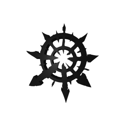 Renegade Marine Chaos Undivided Shoulder Pad Decal for JoyToy Traitor Marine Action Figures