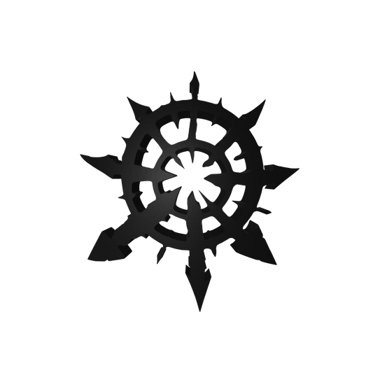 Renegade Marine Chaos Undivided Shoulder Pad Decal for JoyToy Traitor Marine Action Figures