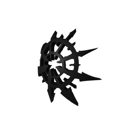 Renegade Marine Chaos Undivided Shoulder Pad Decal for JoyToy Traitor Marine Action Figures