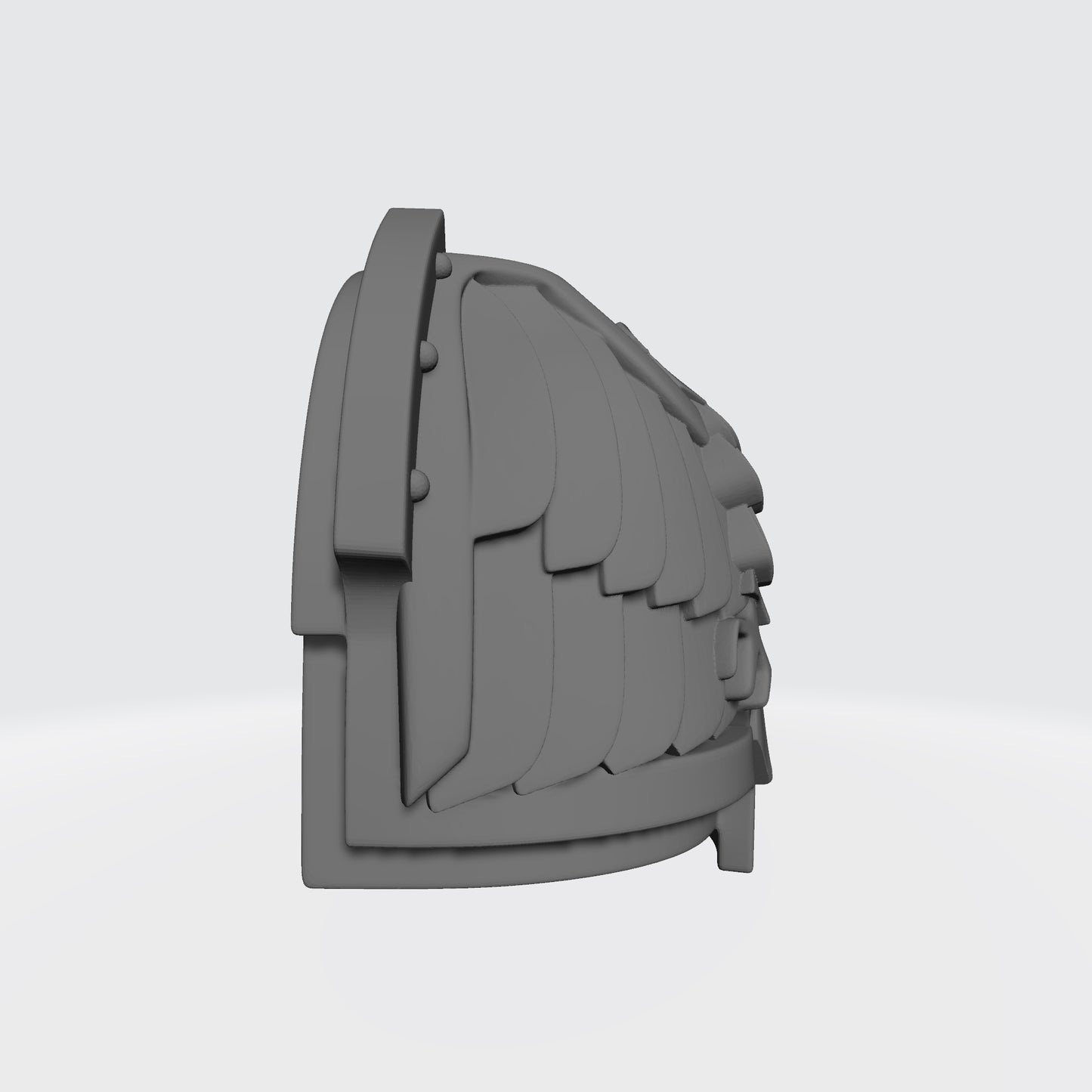 Ultra Marine Eagle Guard G:11 05R Shoulder Pad compatible with Grimdark Praetorian compatible with JoyToy Loyalist Marine Action Figures