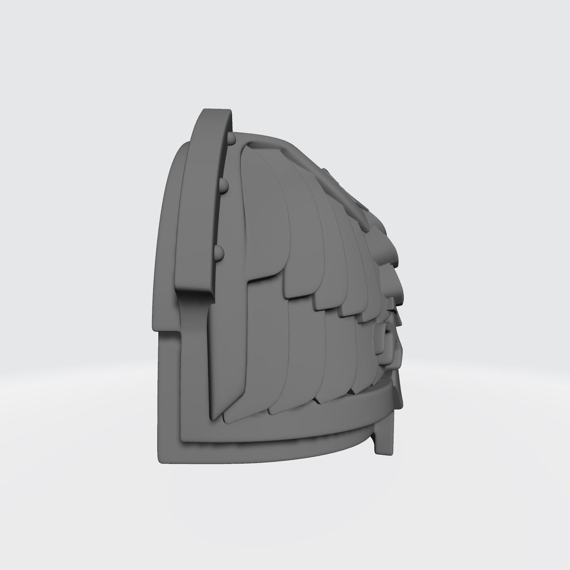 Ultra Marine Eagle Guard G:11 05R Shoulder Pad compatible with Grimdark Praetorian compatible with JoyToy Loyalist Marine Action Figures