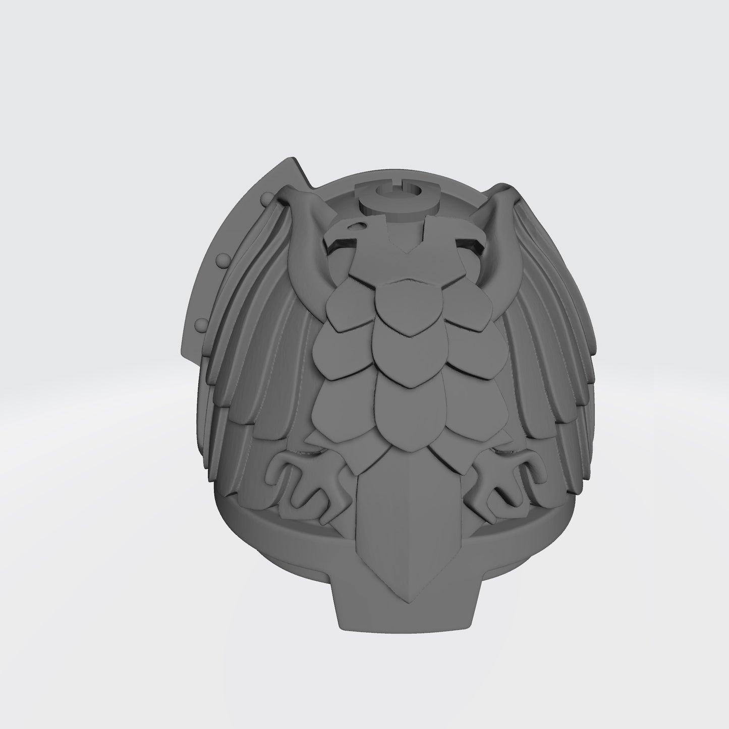 Ultra Marine Eagle Guard G:11 05R Shoulder Pad compatible with Grimdark Praetorian compatible with JoyToy Loyalist Marine Action Figures