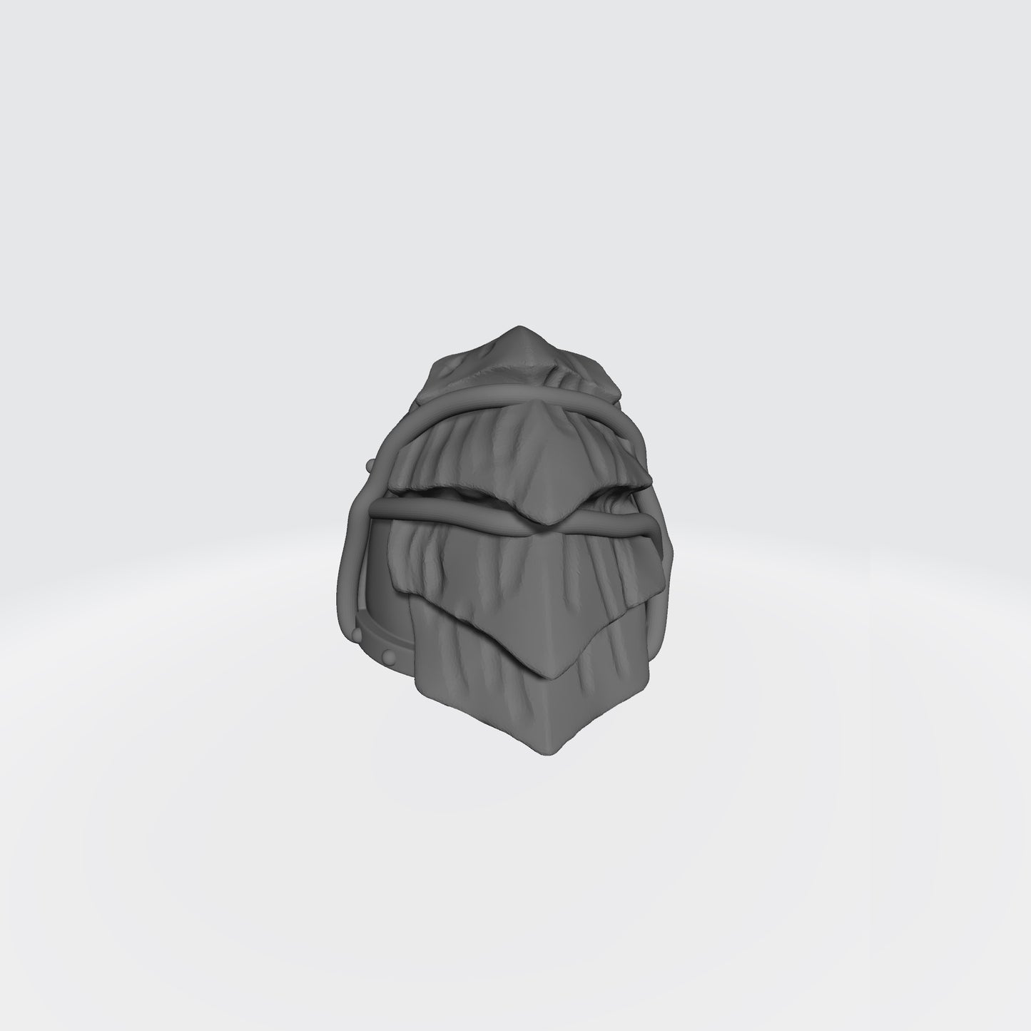 Tyranid Hunters MKVII Shoulder Pad w Carapace for JoyToy Grimdark Marine Action Figures Custom 1:18th Scale Upgrade