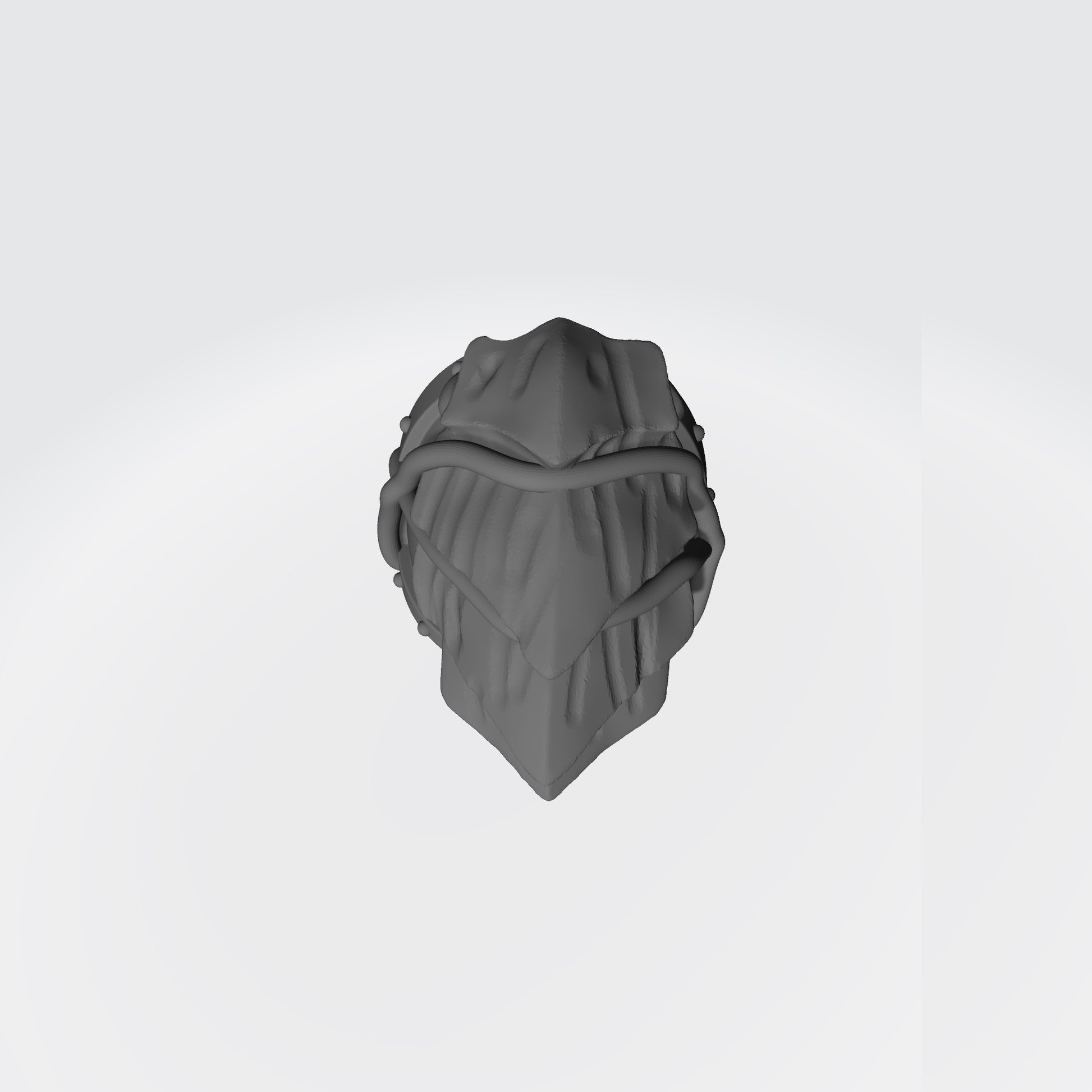 Tyranid Hunters MKVII Shoulder Pad w Carapace for JoyToy Grimdark Marine Action Figures Custom 1:18th Scale Upgrade