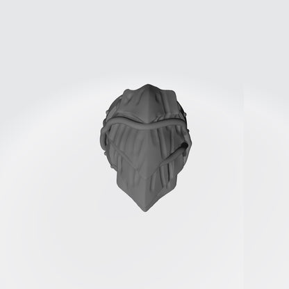 Tyranid Hunters MKVII Shoulder Pad w Carapace for JoyToy Grimdark Marine Action Figures Custom 1:18th Scale Upgrade