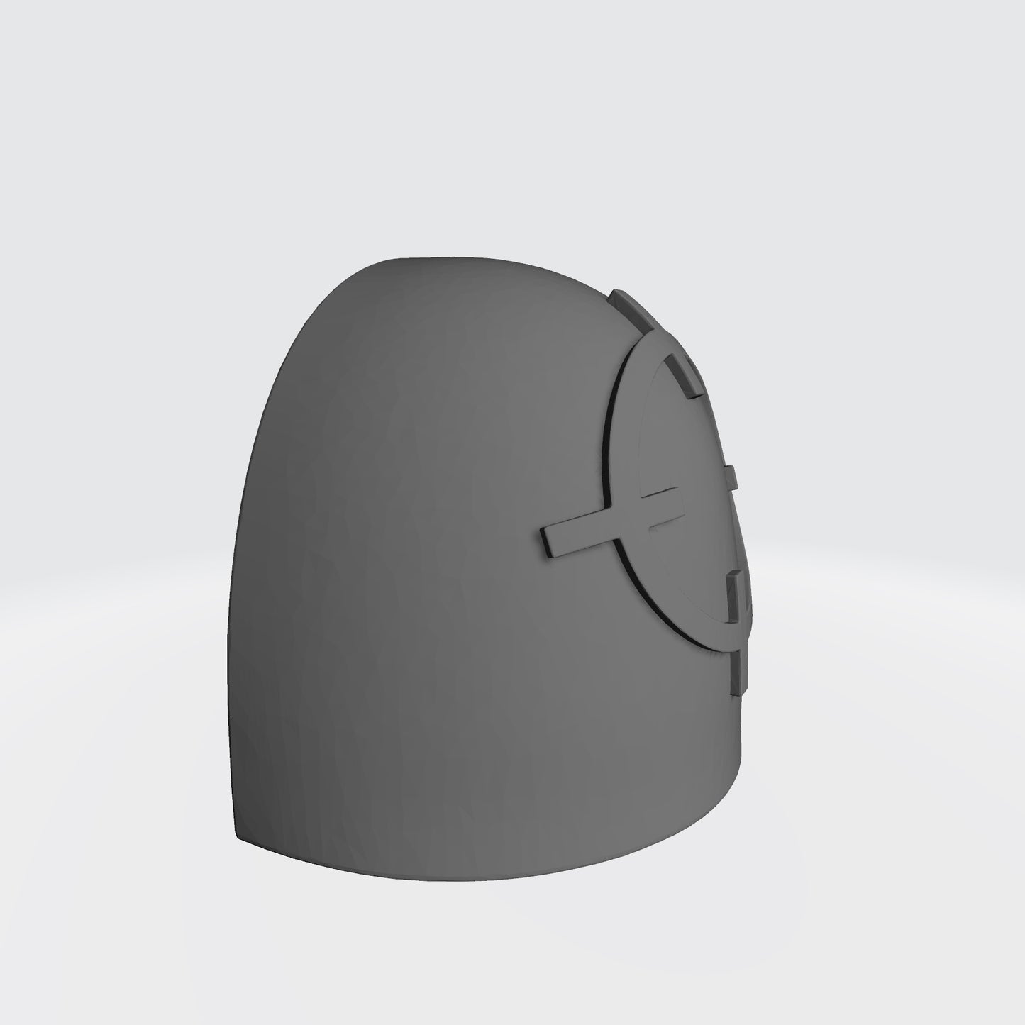 Marksman MKVI Shoulder Pad with Crosshair Compatible with JoyToy Space Marine Action Figures