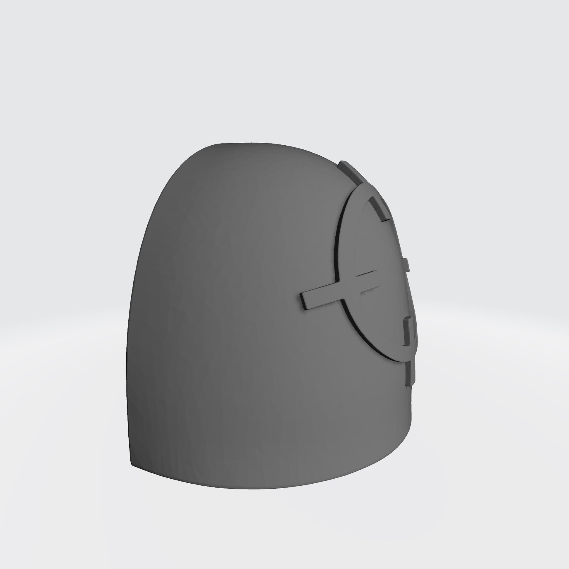 Marksman MKVI Shoulder Pad with Crosshair Compatible with JoyToy Space Marine Action Figures