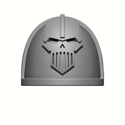 Iron Skull Legion MKIV Pauldron: Gen: 4 Shoulder Pad for JoyToy Warhammer 40K Compatible Space Marine 1:18 4" Action Figures