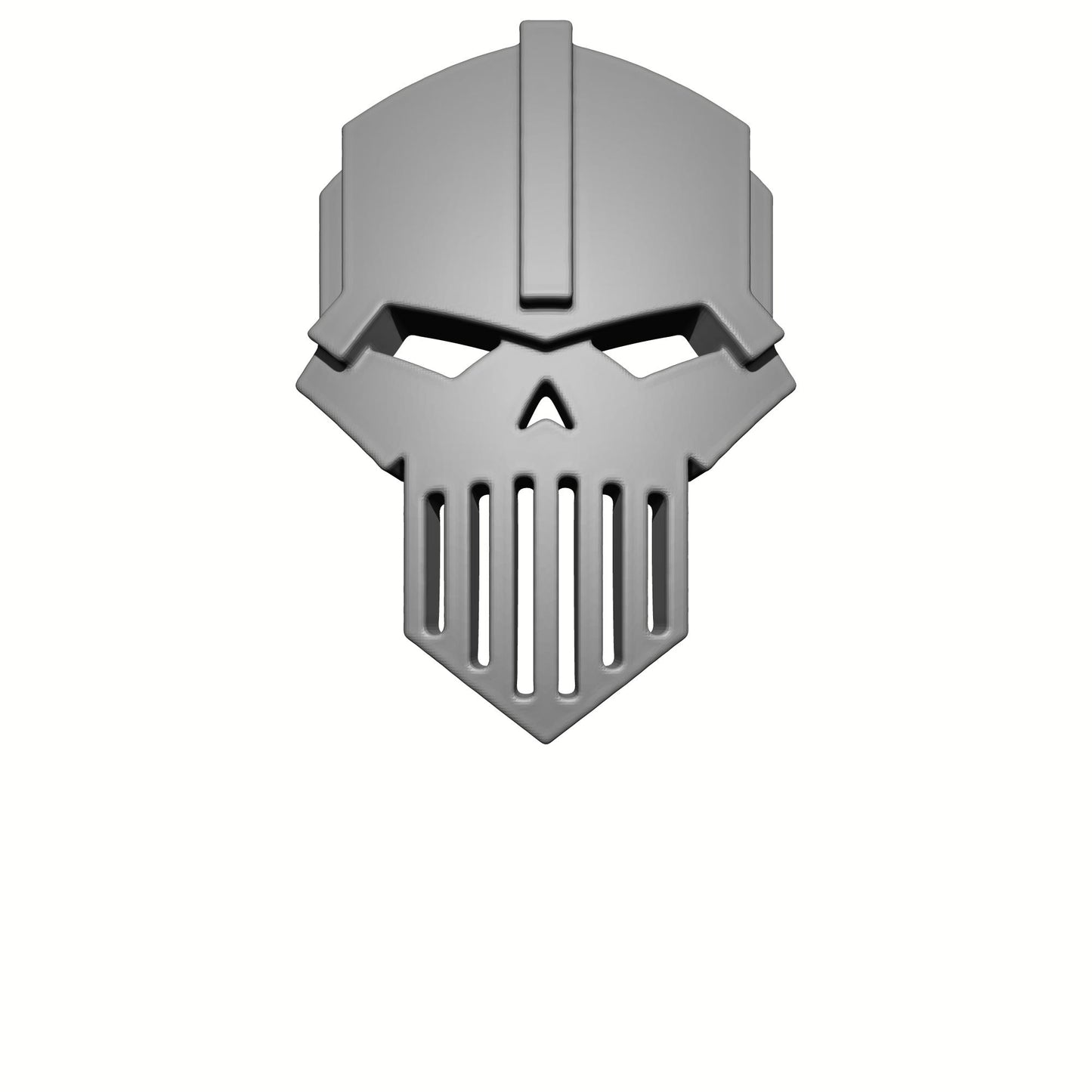 Iron Skull Legion Shoulder Insignia: 3D Shoulder Pad decal for JoyToy Warhammer 40K Compatible Space Marine 1:18 4" Action Figures