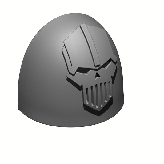 Iron Skull Legion MKVI Pauldron: Gen: 6 Shoulder Pad for JoyToy Warhammer 40K Compatible Space Marine 1:18 4" Action Figures