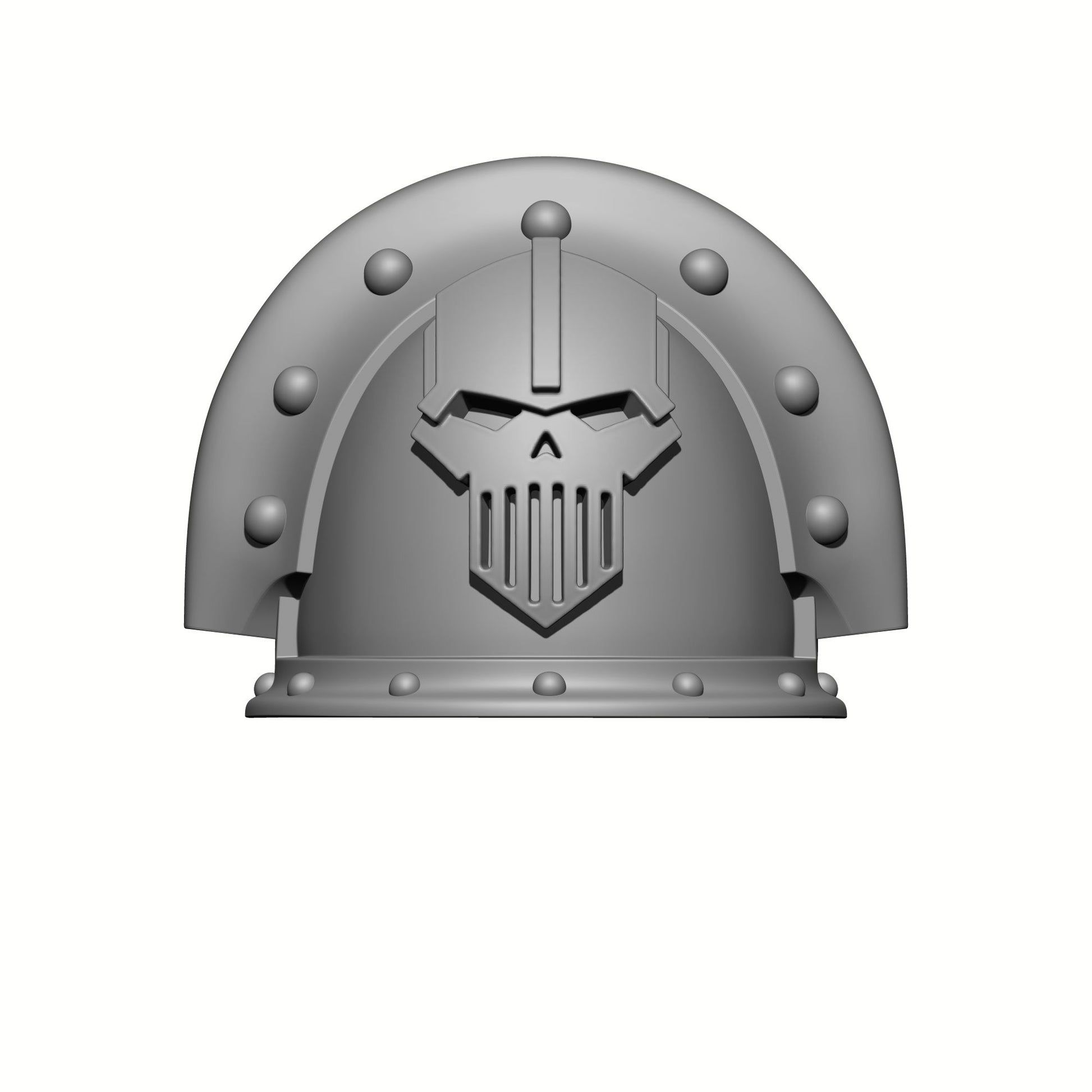 18th Scale Armory Designed Iron Warriors Legion MKIII Shoulder Pad Compatible with JoyToy Space Marine 1:18 Scale Action Figures