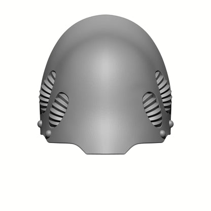 Cosmic Crusader Shoulder Pad with Hoses Compatible with Grimdark Marine 1:18th Scale Action Figures