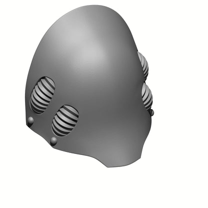 Cosmic Crusader Shoulder Pad with Hoses Compatible with Grimdark Marine 1:18th Scale Action Figures