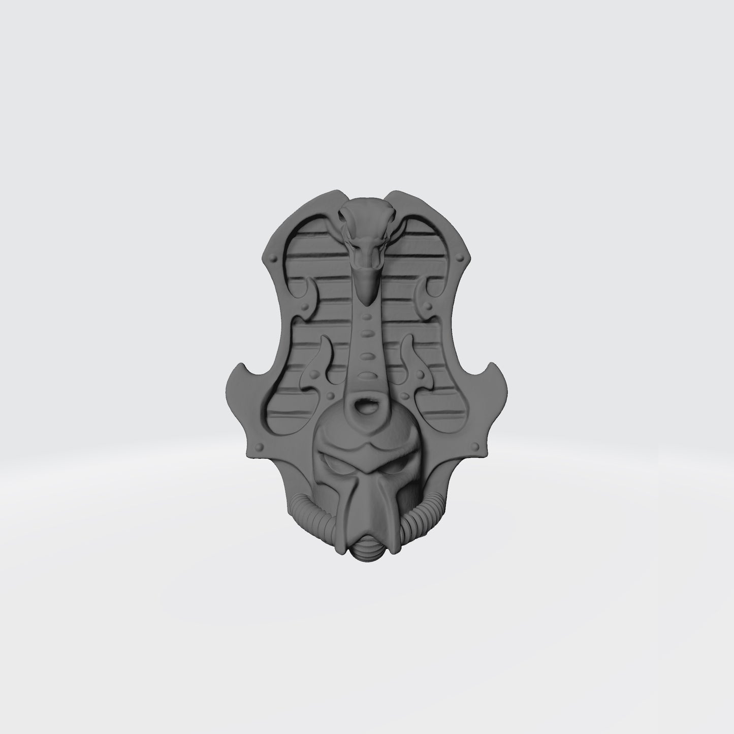 Magus Legion Rubric Helmet with Raven for JoyToy Battle Brother Marine Action Figures Custom 1:18th Scale Parts