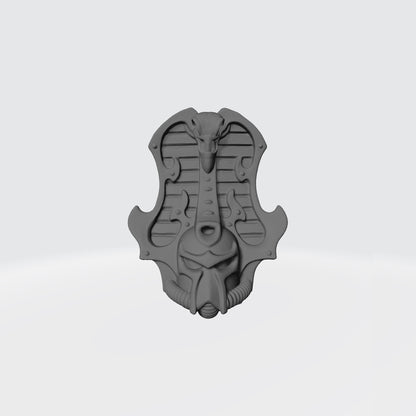 Magus Legion Rubric Helmet with Raven for JoyToy Battle Brother Marine Action Figures Custom 1:18th Scale Parts