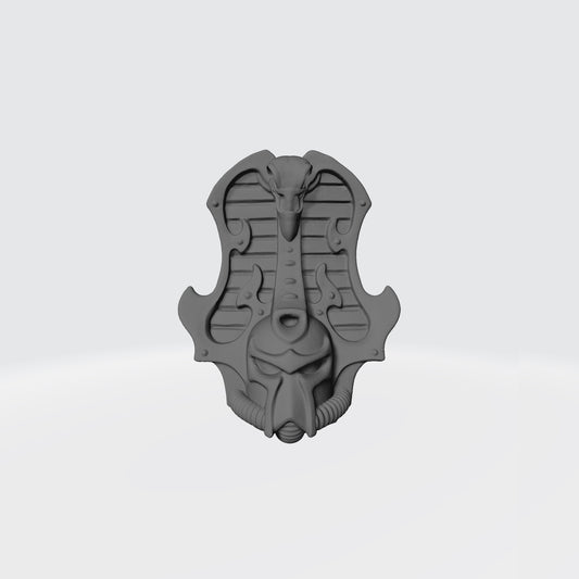 Magus Legion Rubric Helmet with Raven for JoyToy Action Figures