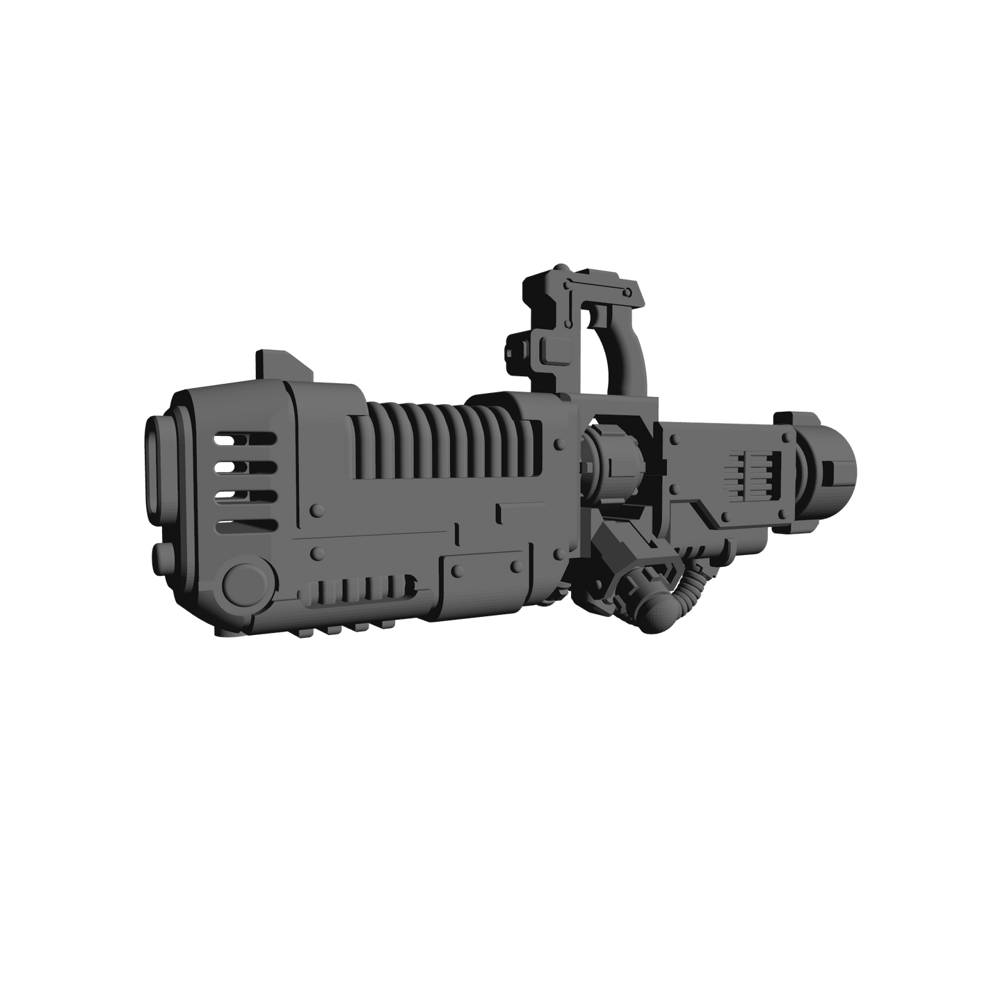 Heavy Energy Plasma Gun for JoyToy Loyalist Marine Action Figures Custom 1:18th Scale Parts