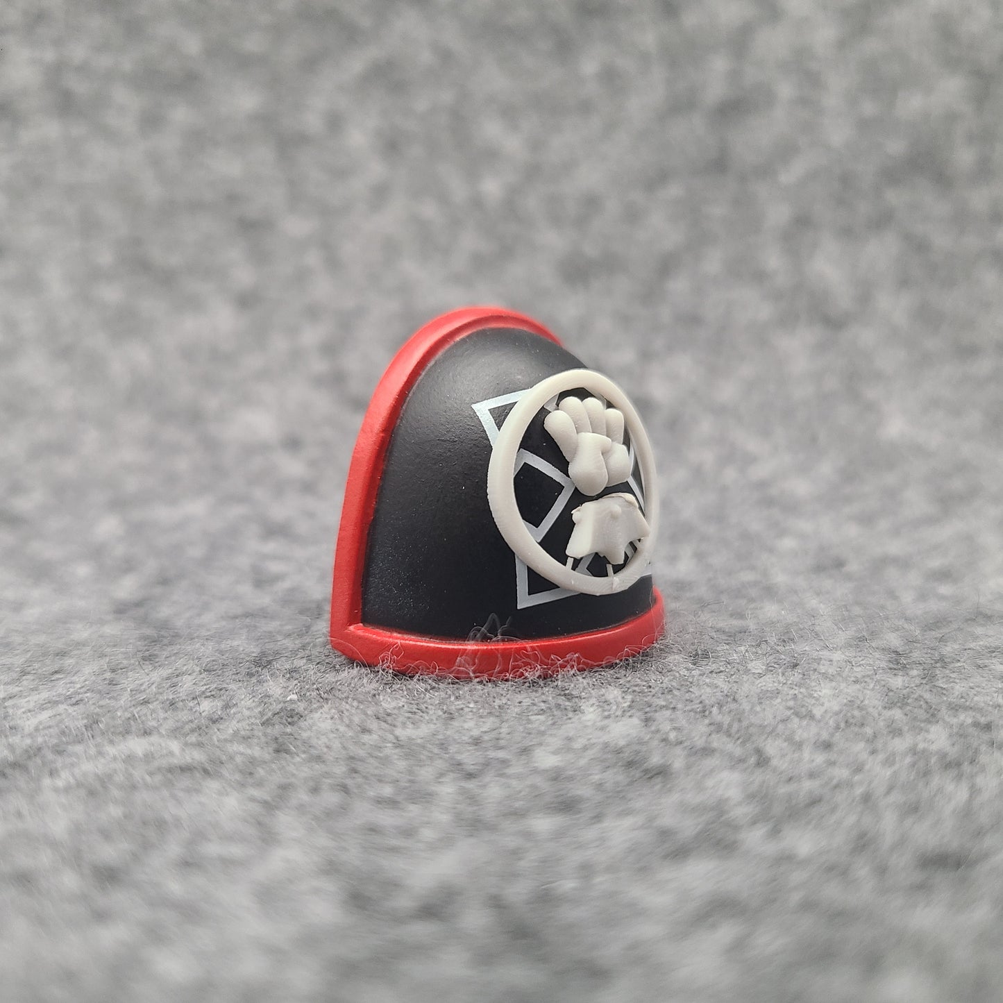 Imperial Fists Legion Shoulder Pad Decal Elite for JoyToy Loyalist Marine Action Figures Custom 1:18th Scale Insignia