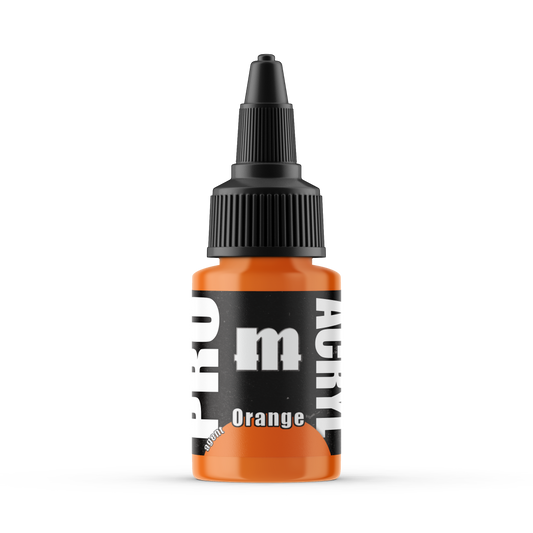 007-Pro Acryl Orange Paint
