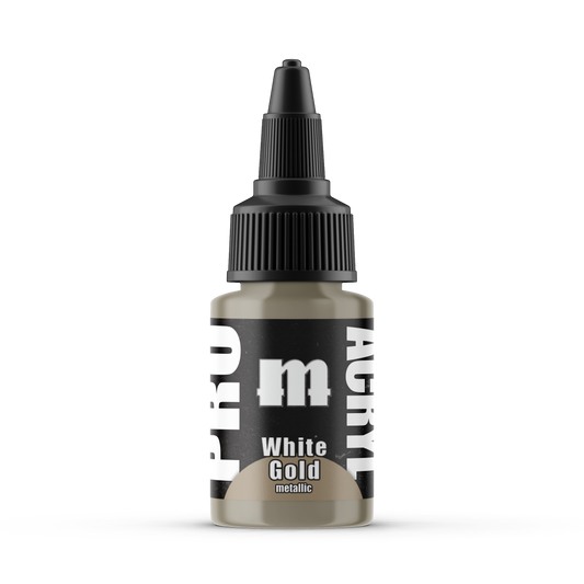 029-Pro Acryl White Gold Paint