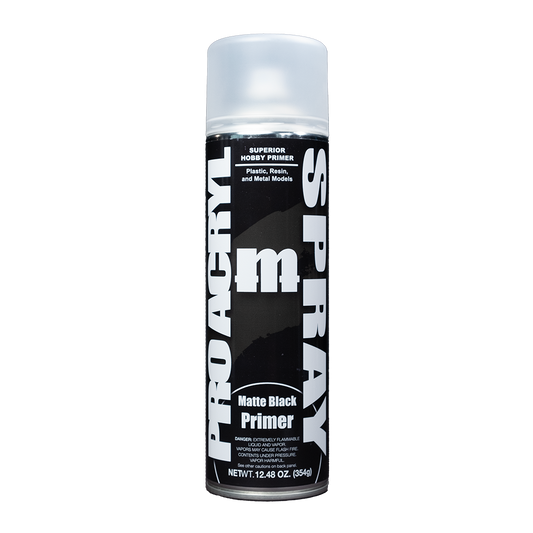 PRO Acryl SPRAY - Matte Black Primer