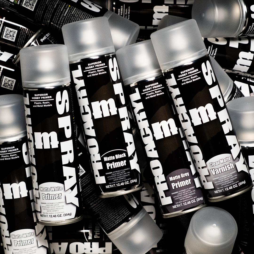 PRO Acryl SPRAY - Matte White Primer