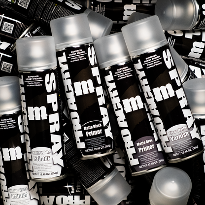 PRO Acryl SPRAY - Matte Black Primer