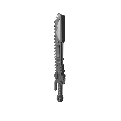 Relic Chainsword with Eagle and Scroll custom resin weapon compatible with JoyToy 1:18 scale action figures